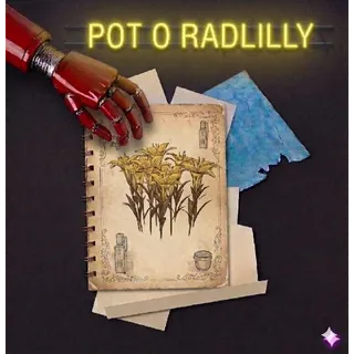 Pot O Radlilly Plan
