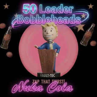 50x Leader Bobbleheads