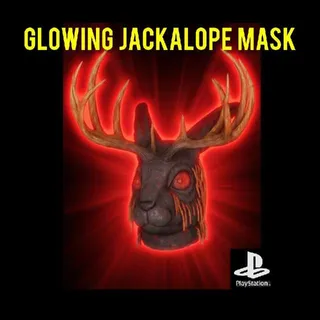 GLOWING JACKALOPE MASK PS4 PS5 Fasnacht 
