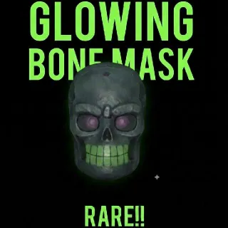 Glowing BONE MASK
