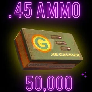 .45 Ammo 50,000