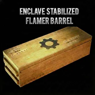ENCLAVE STABILIZED FLAMER BOX MOD  PS4 Ps5 Fallout 76