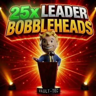 25x Leader Bobbleheads