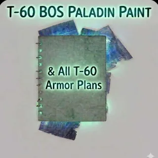 T60 Paladin Paint Plan Ps4 Ps5