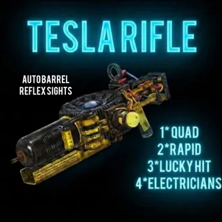 Tesla Rifle Fully Moded