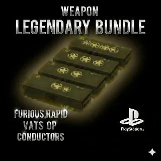 WEAPON LEGENDARY 1 2 3 4 STAR MOD BUNDLE PS4 PS5 FALLOUT 76