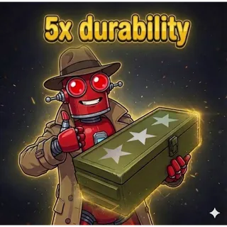 5x Durability ⭐️⭐️⭐️