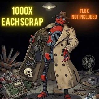 1000x Scrap Materials
