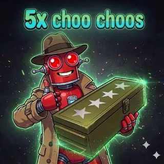 Choo Choos x5