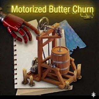 Motorized Butter Churn