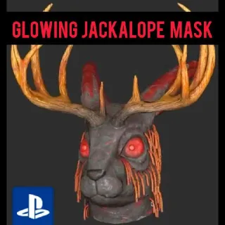 GLOWING JACKALOPE MASK PS4 PS5