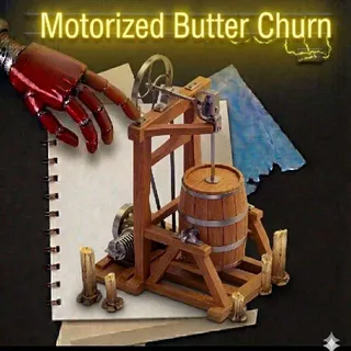 Motorized Butter Churn Plan Ps4 Ps5