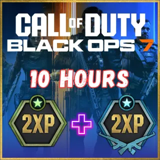 Call of Duty Black Ops 7 - 10 Hour Double XP + 10 Hours Weapon XP