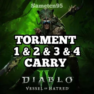 TORMENT 1&2&3&4 CARRY