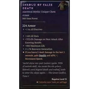 Shroud of False Death