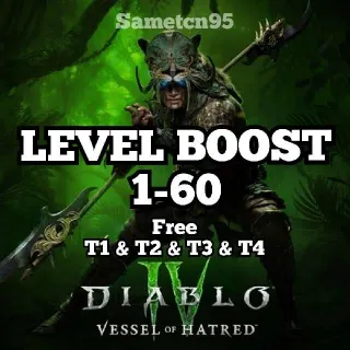 LEVEL BOOST 1-60