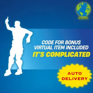 FORTNITE IT'S COMPLICATED EMOTE