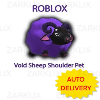 Roblox - Void Sheep Shoulder Pet
