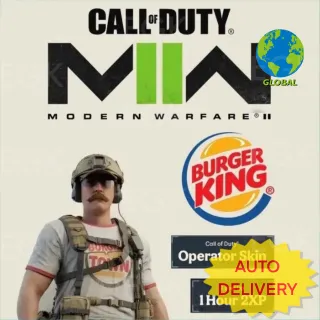 COD MW II - Burger King Operator 