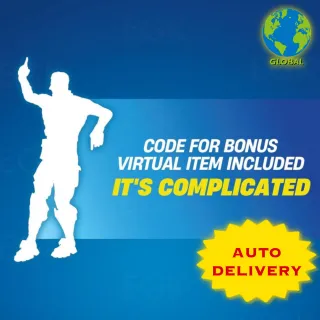 FORTNITE IT'S COMPLICATED EMOTE