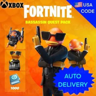 FORTNITE BASSASSIN QUEST PACK USA