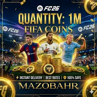 🎮 FC 26 Coins – 1M Fast Delivery | Safe Comfort Trade