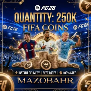 🎮 FC 26 Coins – 250K Fast Delivery | Safe Comfort Trade