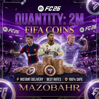 🎮 FC 26 Coins – 2M Fast Delivery | Safe Comfort Trade