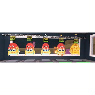 5x Octo Lucky Block