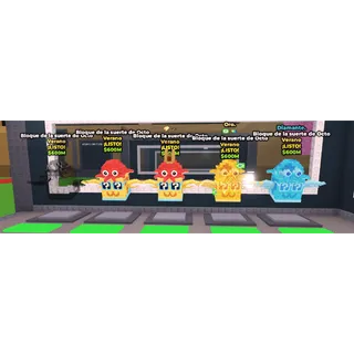 5x Octo Lucky Block
