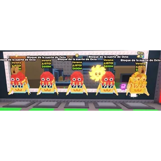 5x Octo Lucky Block