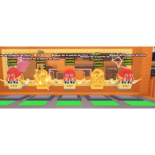5x Octo Lucky Block