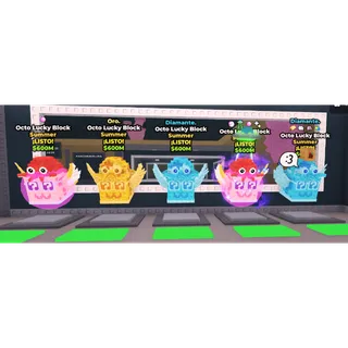 20x Octo Lucky Block