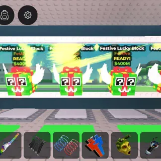 Festive Lucky Block X10