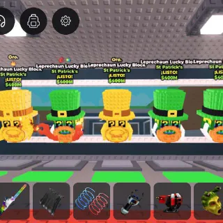 Leprechaun Lucky Block X5