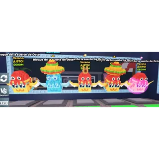 x10 Octo Lucky Block