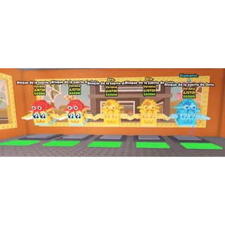 5x Octo Lucky Block
