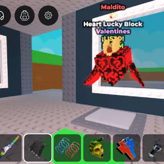 Heart Lucky Block Cursed