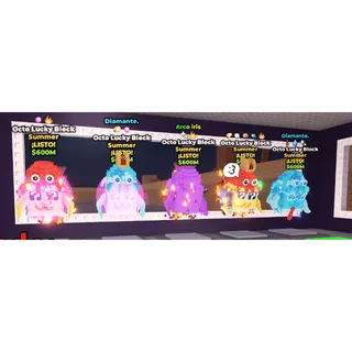 10x Octo Lucky Block