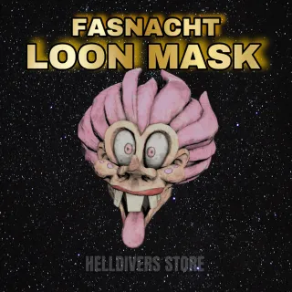 FASNACHT LOON MASK