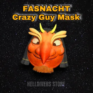 Fasnacht Crazy Guy Mask