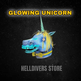 GLOWING UNICORN MASK