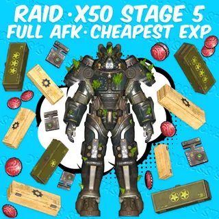 RAID・x50 Stage 5・Gleaming Depths・Ultracite Terror