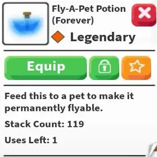 10pcs Fly Potion | ADOPT ME