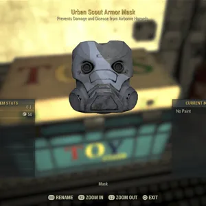 Urban scout armor mask