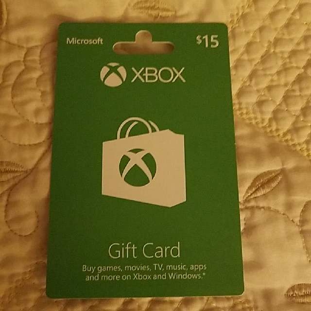 15 gift card xbox