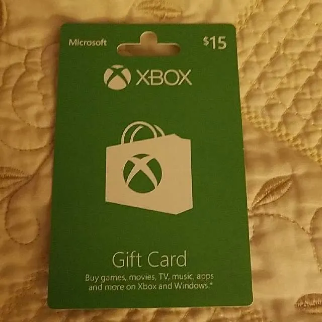Microsoft Xbox $15 Gift Card - Xbox Gift Card Gift Cards (New) - Gameflip