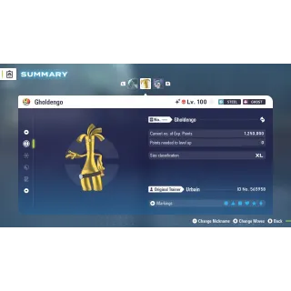 Gholdengo Alpha Shiny 6Ivs 