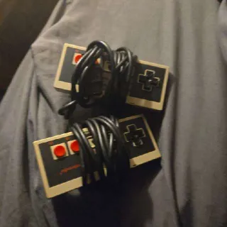 Classic Nintendo Set Of Remotes