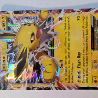 POKEMON JOLTEON EX 28/83 ULTRA RARE GENERATIONS 2016 ✨NEAR MINT ✨